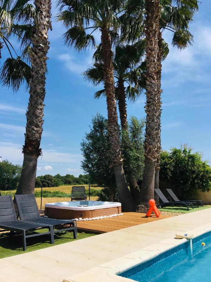 La Villa Mediterranee Wellness Spa Piscine Saint-Drezery Exteriör bild