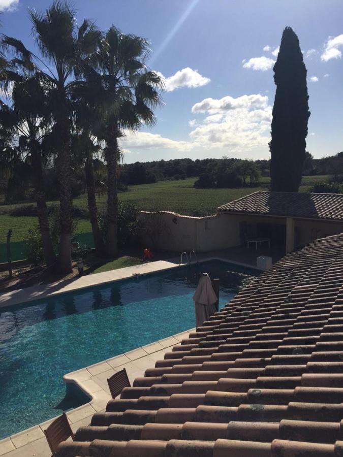 La Villa Mediterranee Wellness Spa Piscine Saint-Drezery Exteriör bild